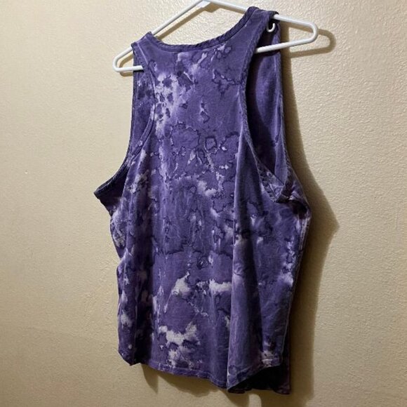 Vintage 1997 Women's Purple Tie Dye Looney Tunes Tweety Bird Clueless Size S/M - Picture 2 of 7